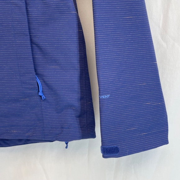 The North Face Zip Jacket Blue Purple Water Wind Resistant Women’s Size Small - Picture 3 of 14
